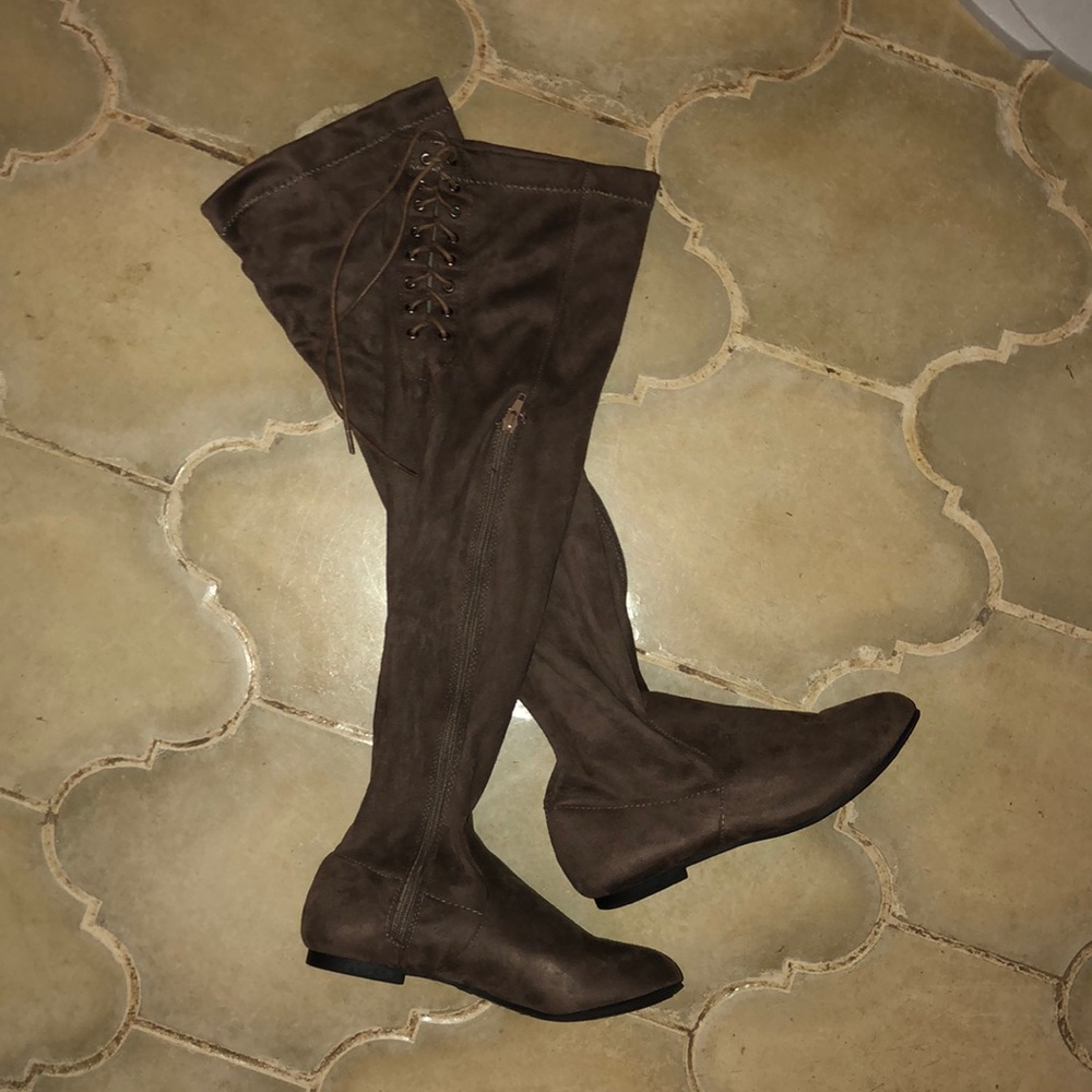 Thigh high boots